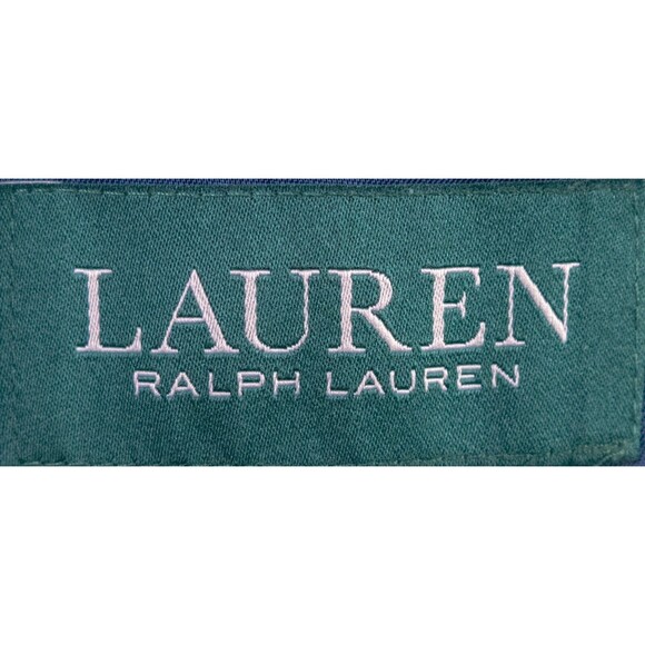 Ralph Lauren Mens Blazer Sz 42L Sport Coat Jacket Poly Blend 2-Bttn Houndstooth - Picture 10 of 13